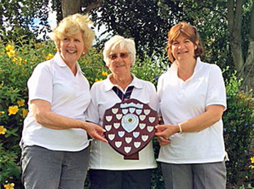 Blairgowrie Bowling Club - Ladies triples winners