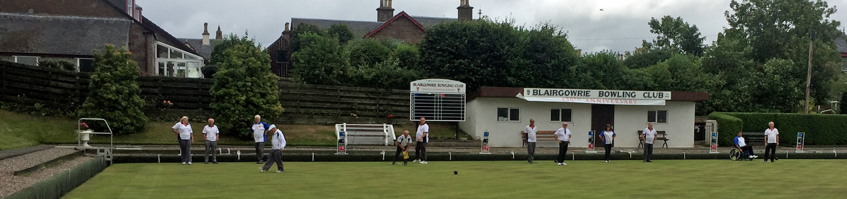 Blairgowrie Bowling Club - on the green