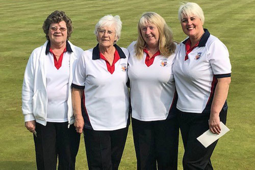 Blairgowrie Bowling Club - Ladies Fours BS District winners